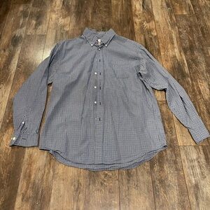 Brooks Brothers Blue Gingham Button-Down Shirt